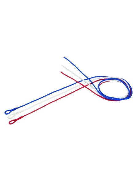 Cordón de Parto de Perlón (2 m, Ø 7 mm) – Juego Azul y Rojo para Obstetricia