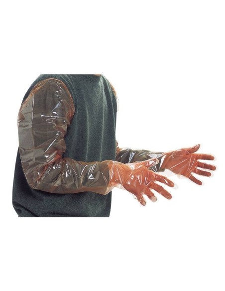 Guantes de Polietileno para Parto (Caja de 100 u., 90 cm) – Protección Máxima Ukal