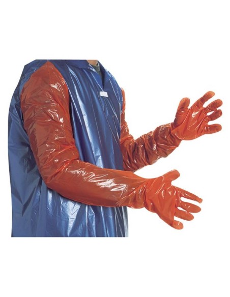 Guantes de Parto X100 (Caja de 100 u., 92 cm) – Alta Resistencia Ukal