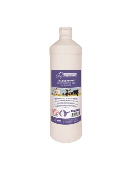 Gel Lubricante Septicare (1 Litro) – Obstetricia y Exploración Veterinaria Ukal