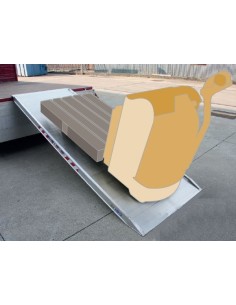 Rampa de aluminio MPCP | Hasta 2.000 KG