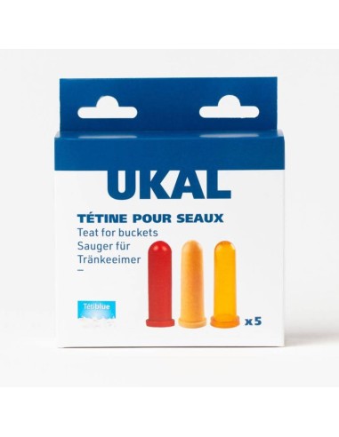 Pack de 5 Tetinas Tétiblue y Teticlear (35 x...