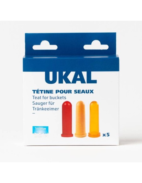 Pack de 5 Tetinas Tétiblue y Teticlear (35 x 100 mm) – Ukal