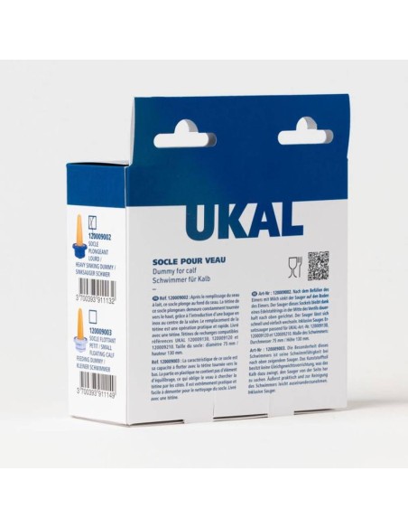 Muñeco de Inmersión Pesada Tétiblue para Cubos de Terneros (ø 75 mm) – Ukal
