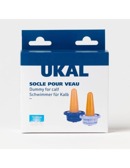 Muñeco de Ternero Tetiblue Modelo Pequeño con Tetina (ø 75 mm) – Ukal