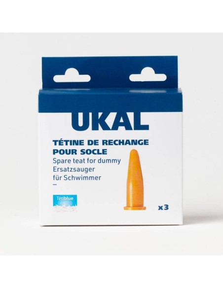 Pack de 3 Tetinas de Repuesto Tétiblue para Flotador Sumergible (46 x 120 mm) – Ukal