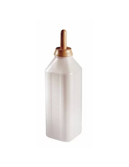 Comederos de Plástico para Terneros (2 L y 3 L) con Asa, Tetina y Soporte – Ukal