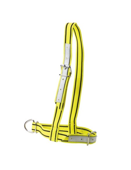 Cabezada de nailon para ganado KAMER | Cuero reforzado (57 cm)