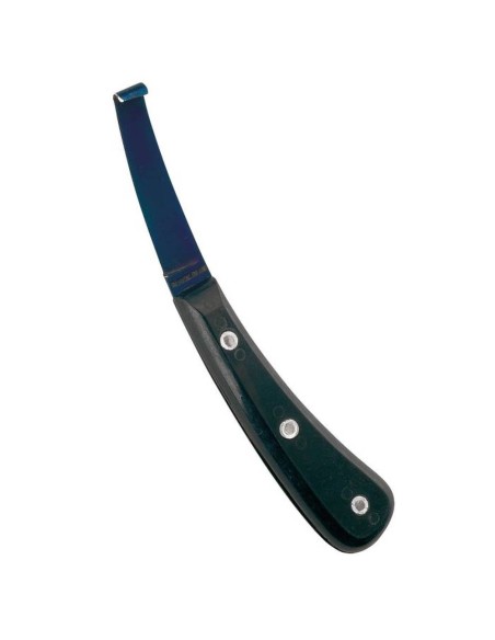 Cuchillo para Pezuñas Black Blue – Hoja Ancha o Delgada, Derecho/Izquierdo/Doble