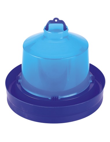 Bebedouro para Galinhas 1ª Idade, Azul, 5 litros