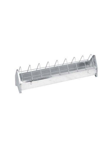 Metal feeder for chickens, narrow grid, 50 cm