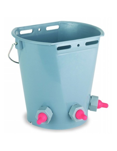 Bucket with teats for Lambs, 3 departments