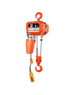 Talha elétrica de corrente FAH400 V 1 velocidade