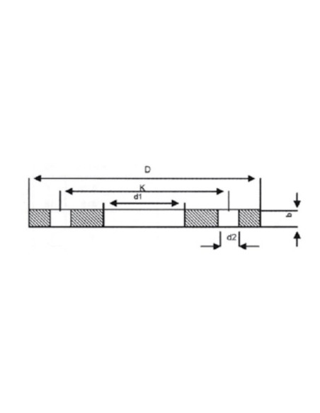 Flange de aço para suporte de flange PE