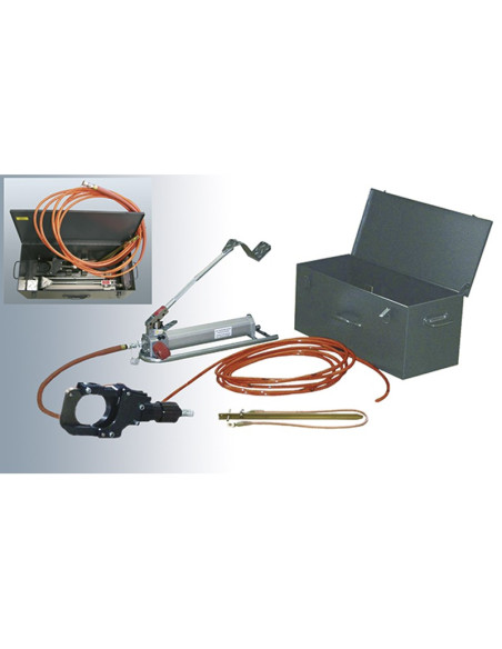 Équipement de coupe hydraulique de sécurité VDE 0105 85mmØ 625 Bar