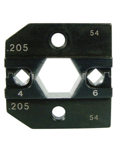 Matrices para contactos "Huber & Suhner" - 4+ 6mm2