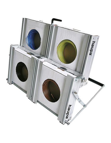 Unwind. cable rolls 4 boxes W600mm 130 Ømax