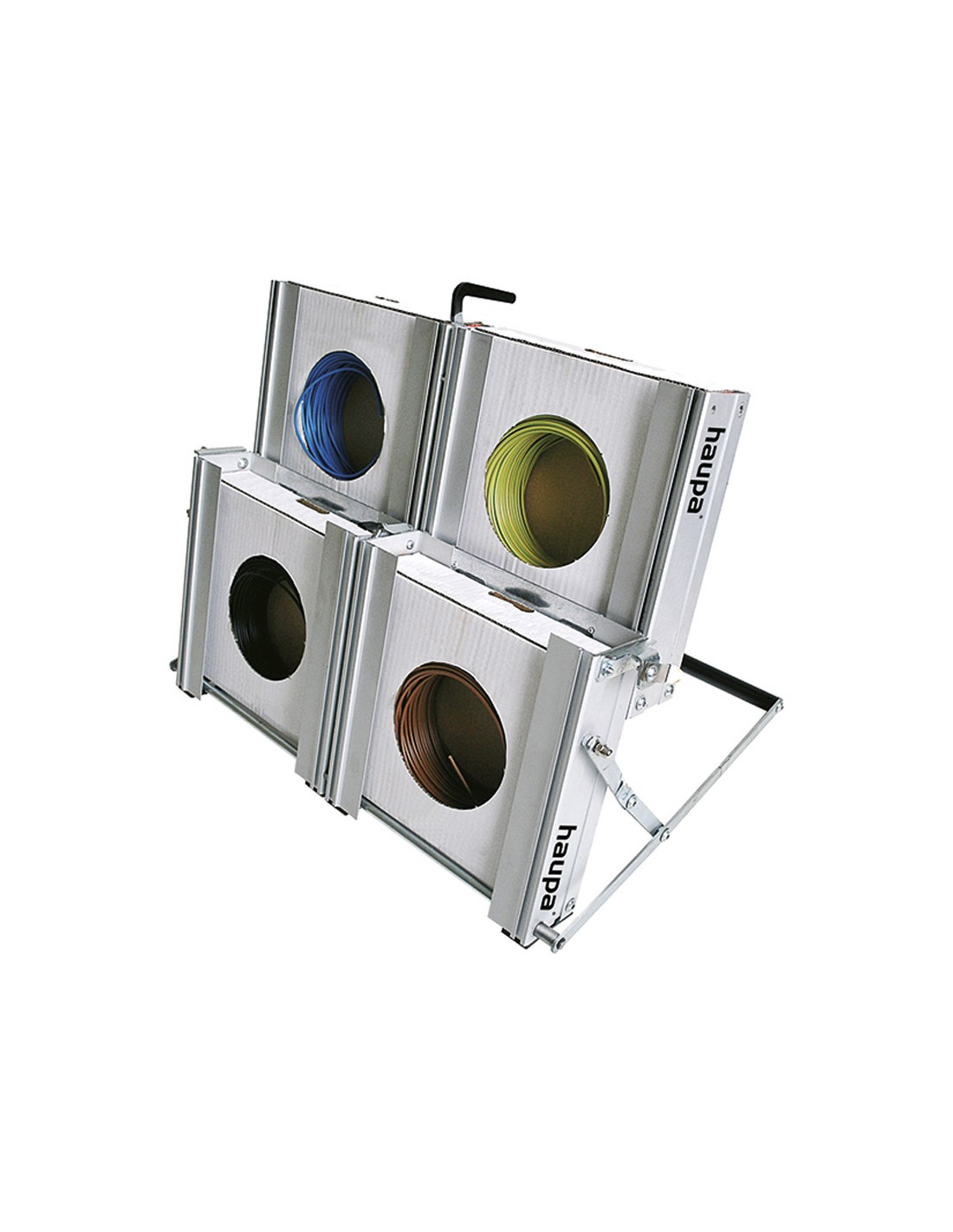 Desbobin. rollos de cable 4 boxes An.600mm 130 Ømáx
