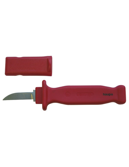 Electrician knife 50mm straight blade VDE