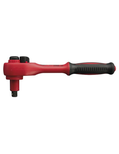 Insulated reversible ratchet wrench 1000 V 1/4"...