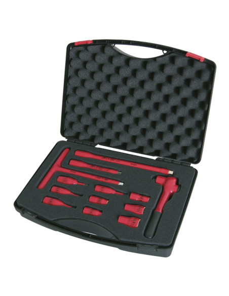 Plastic suitcase juevo chicharras 1/2 1000v with interlocking mechanism