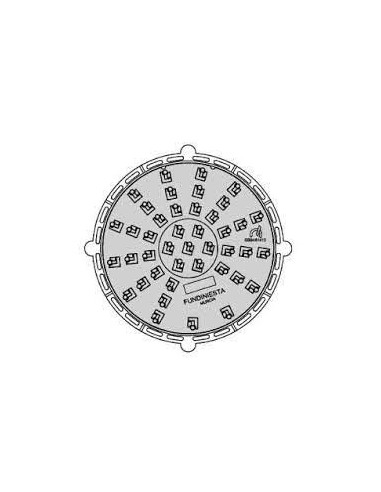Registros circulares no abatibles B-125