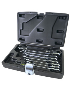 Jeu de clés fixes à cliquet articulé « Flex » 8 pcs....