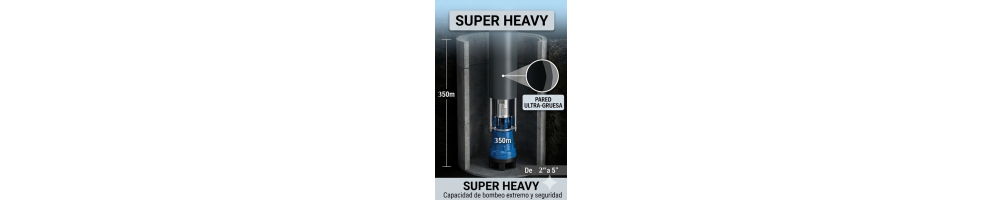 Super heavy pipe: its use in the installation of submersible pumps