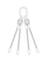 Eslingas y pulpos de cable