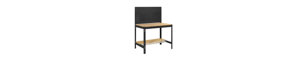 Il a une structure métallique et constitue un banc stable et très robuste.
