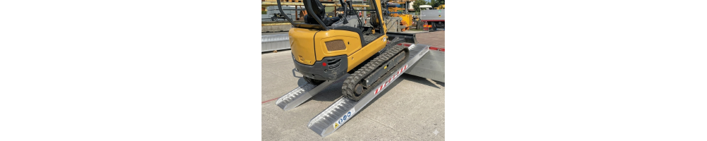 Rampas para excavadoras y movimiento de tierras | Electrochannel