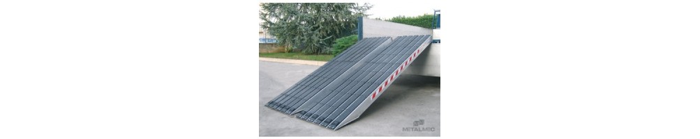 Rampas con goma para rodillos compactadores | Electrochannel