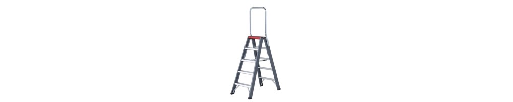 Escaleras de Tijera Profesionales | Acceso Simple y Seguro | Mixtas y Aluminio